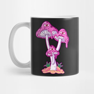 Musrooms Pastel Goth Vapor Wear Gothic Mug